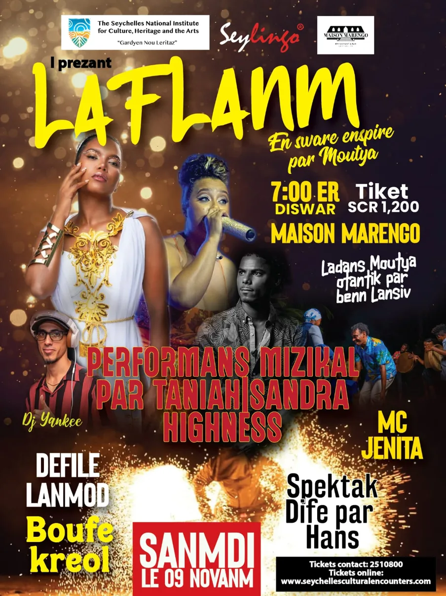 Laflanm poster Kreol